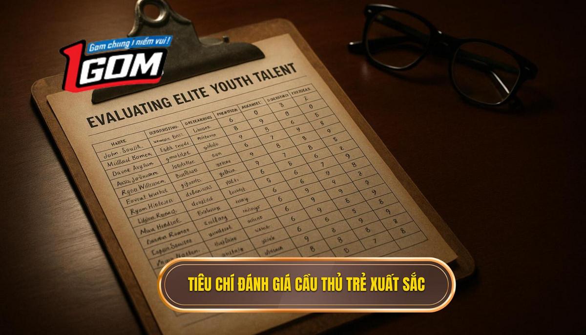 Những tiêu chí định nghĩa một cầu thủ trẻ xuất sắc