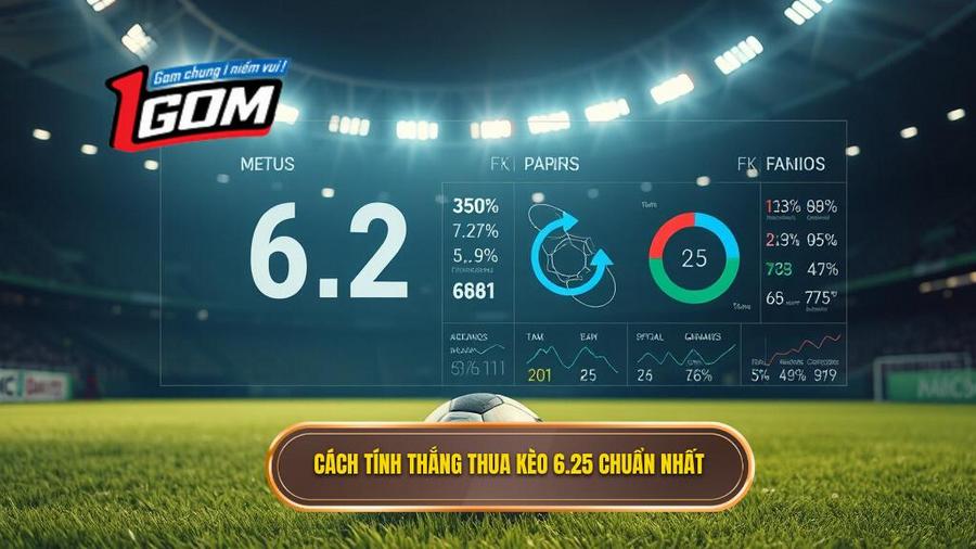 Cách tính thắng thua kèo 6.25 chuẩn nhất