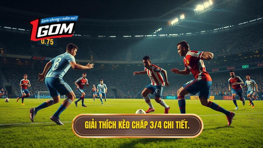 Hiểu rõ bản chất Kèo chấp 3/4 (0.75) là gì?