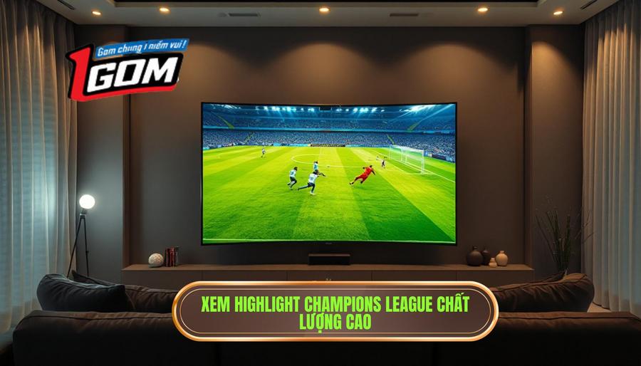 Xem Highlight Champions League Chất Lượng Cao Tại 1GOM 3 Cách xem highlight Champions League mượt mà và chất lượng